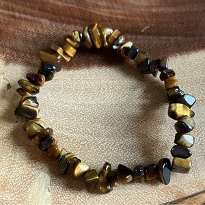 Tiger’s Eye Stretchy Bead Bracelet
